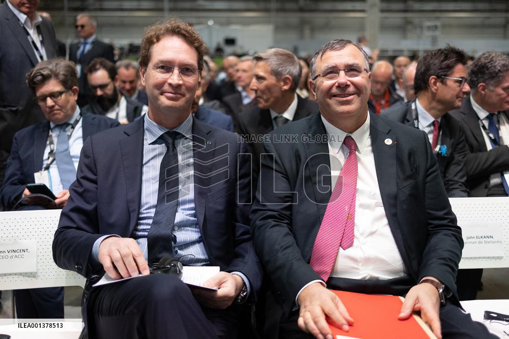 Inauguration of the ACC gigafactory - Billy-Berclau