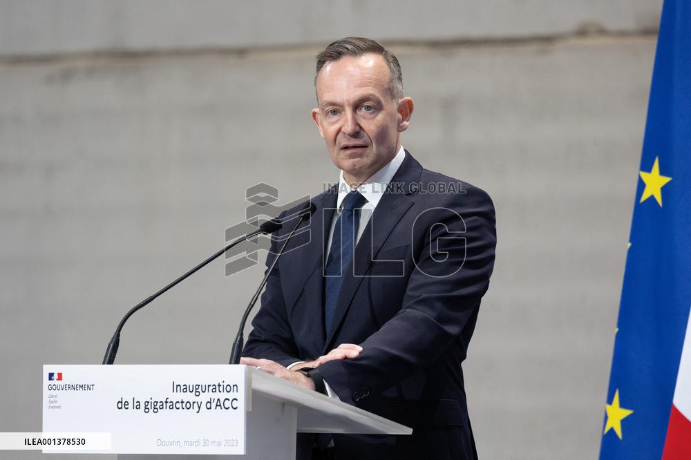 Inauguration of the ACC gigafactory - Billy-Berclau