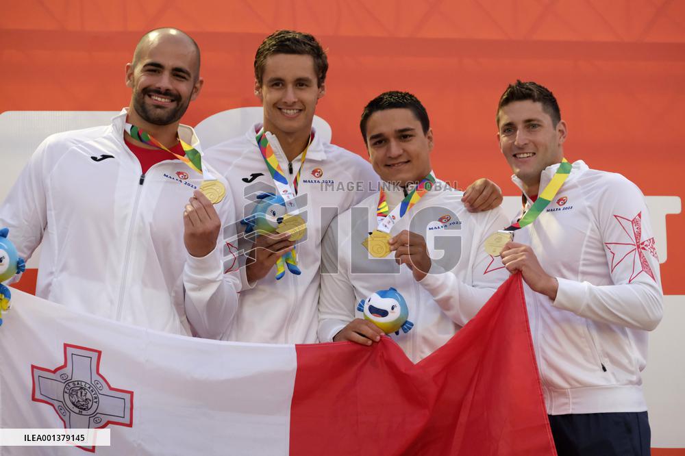 (SP)MALTA-MSIDA-SMALL STATES-SWIMMING