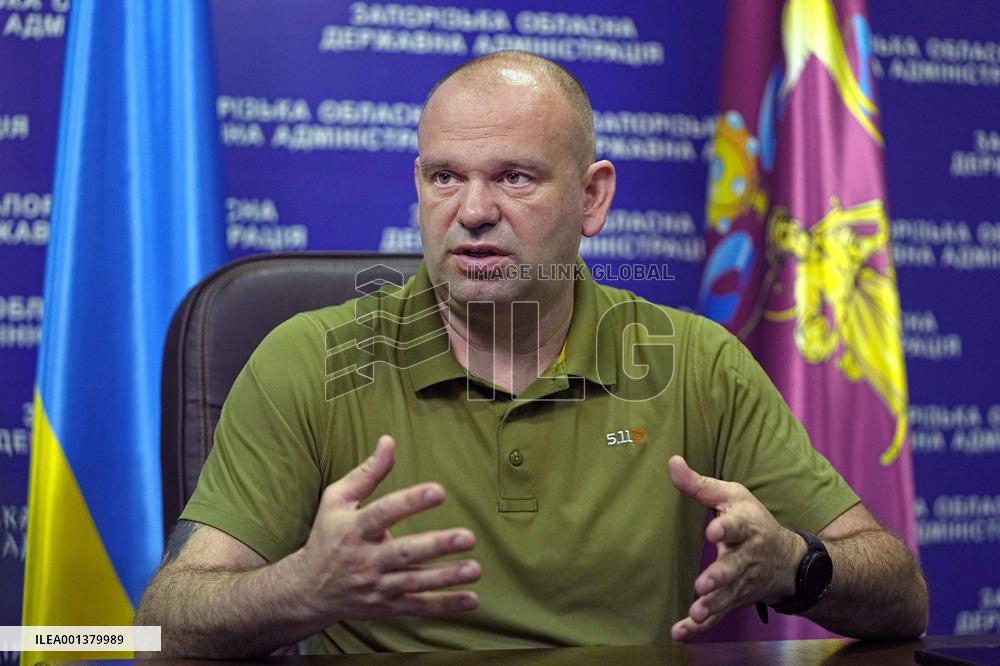 Head of Zaporizhzhia province in Ukraine