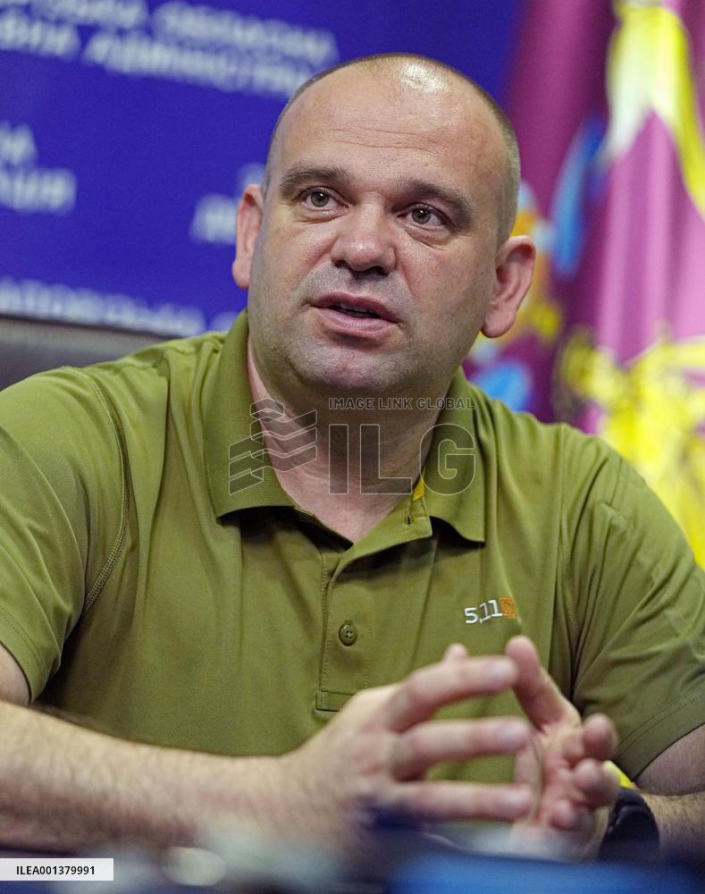 Head of Zaporizhzhia province in Ukraine