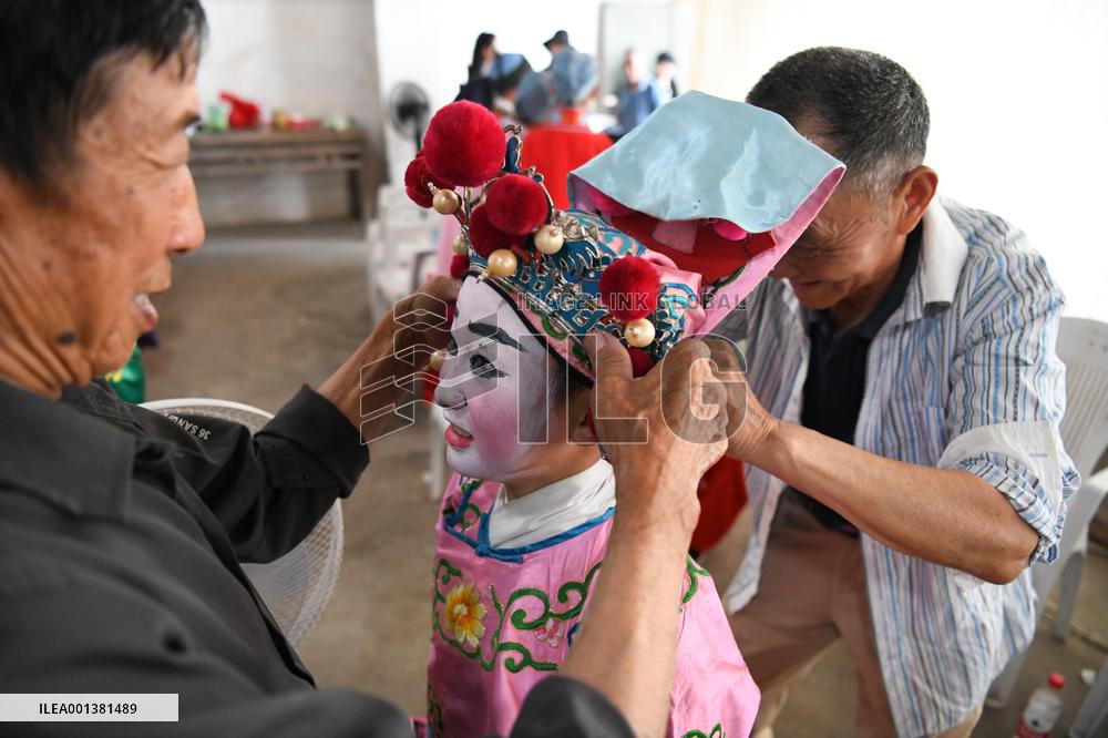 CHINA-ANHUI-JIXI-ANHUI OPERA-PUPILS-INHERITANCE (CN)