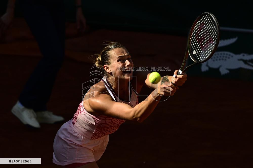 (SP)FRANCE-PARIS-TENNIS-ROLAND GARROS-FRENCH OPEN-WOMEN'S SINGLES