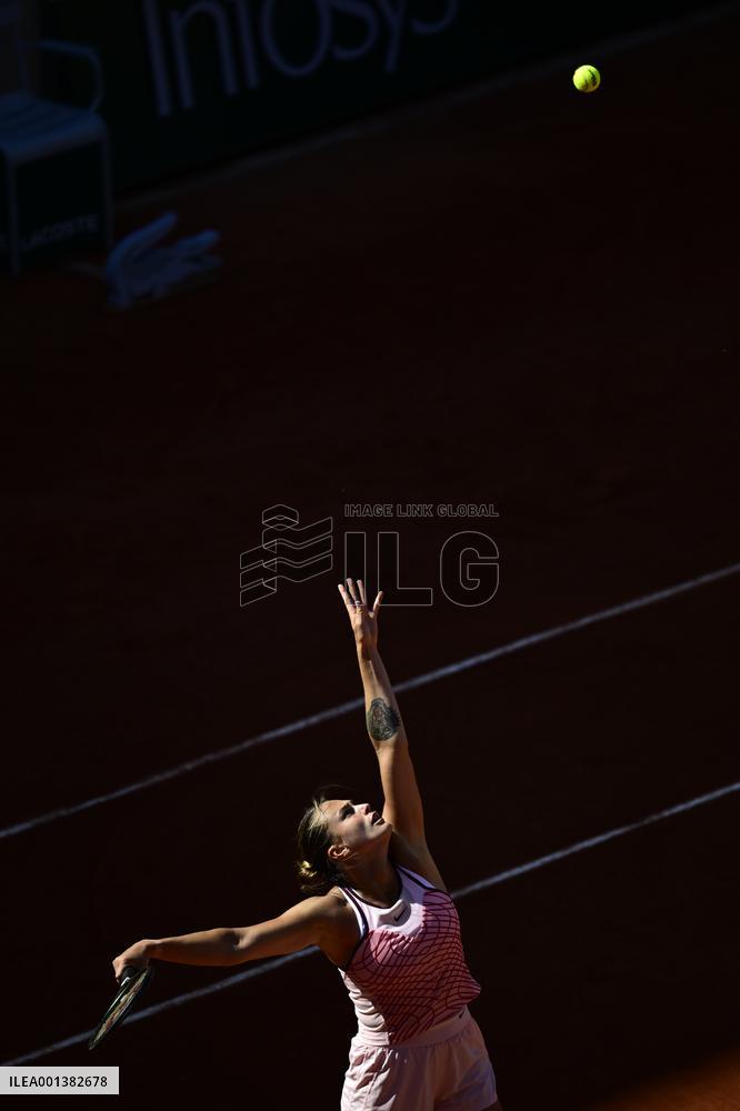 (SP)FRANCE-PARIS-TENNIS-ROLAND GARROS-FRENCH OPEN-WOMEN'S SINGLES