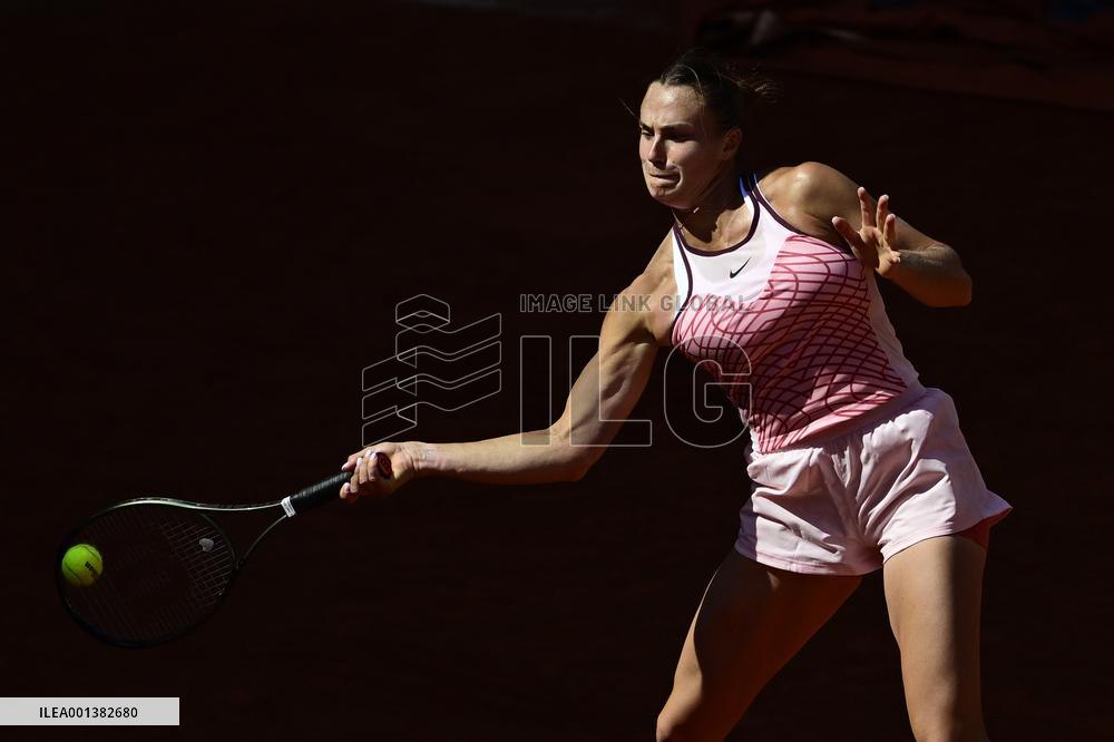 (SP)FRANCE-PARIS-TENNIS-ROLAND GARROS-FRENCH OPEN-WOMEN'S SINGLES
