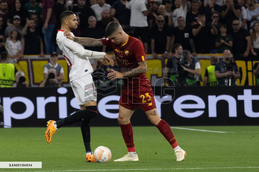 (SP) HUNGARY-BUDAPEST-FOOTBALL-EUROPA LEAGUE 2023-AS ROMA VS SEVILLA FC