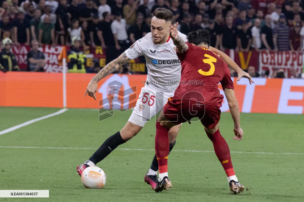(SP) HUNGARY-BUDAPEST-FOOTBALL-EUROPA LEAGUE 2023-AS ROMA VS SEVILLA FC