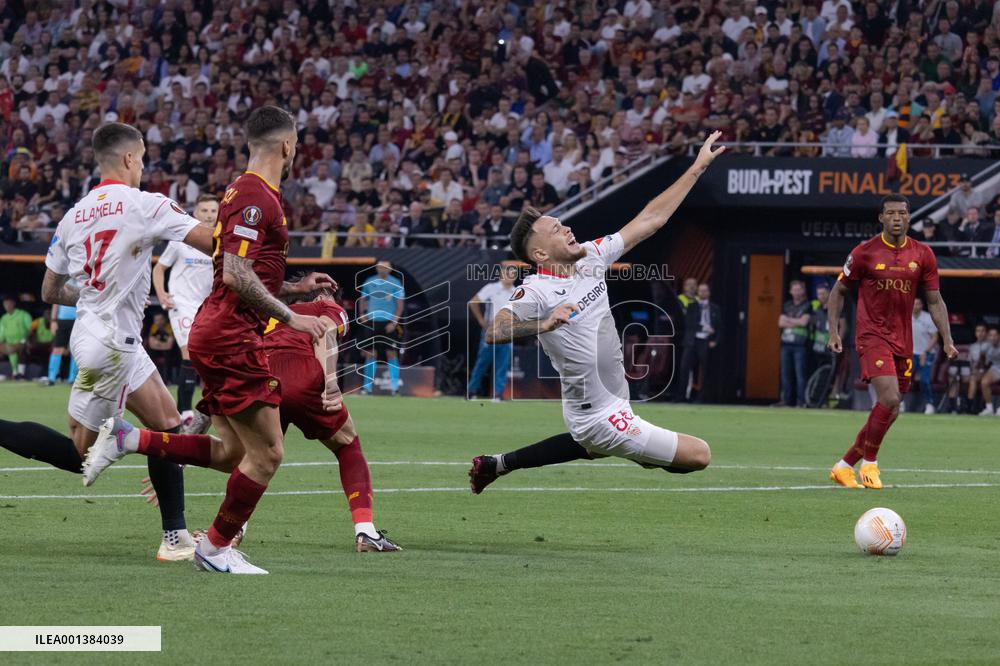 (SP) HUNGARY-BUDAPEST-FOOTBALL-EUROPA LEAGUE 2023-AS ROMA VS SEVILLA FC