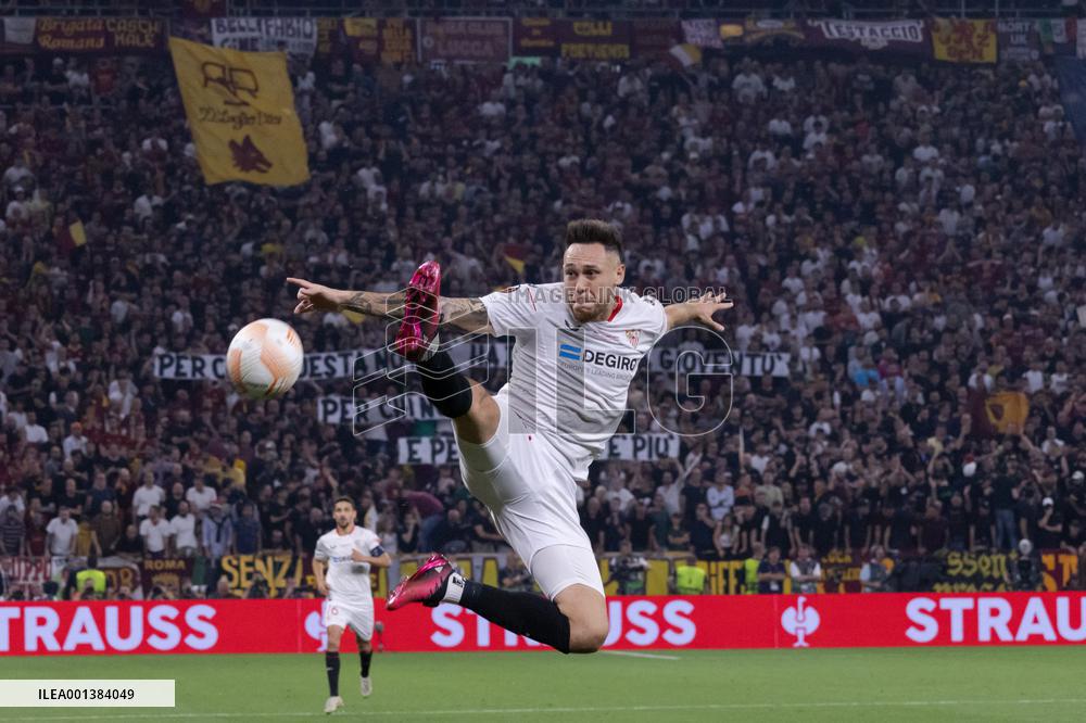 (SP) HUNGARY-BUDAPEST-FOOTBALL-EUROPA LEAGUE 2023-AS ROMA VS SEVILLA FC