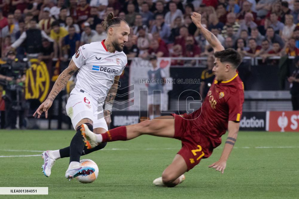(SP) HUNGARY-BUDAPEST-FOOTBALL-EUROPA LEAGUE 2023-AS ROMA VS SEVILLA FC