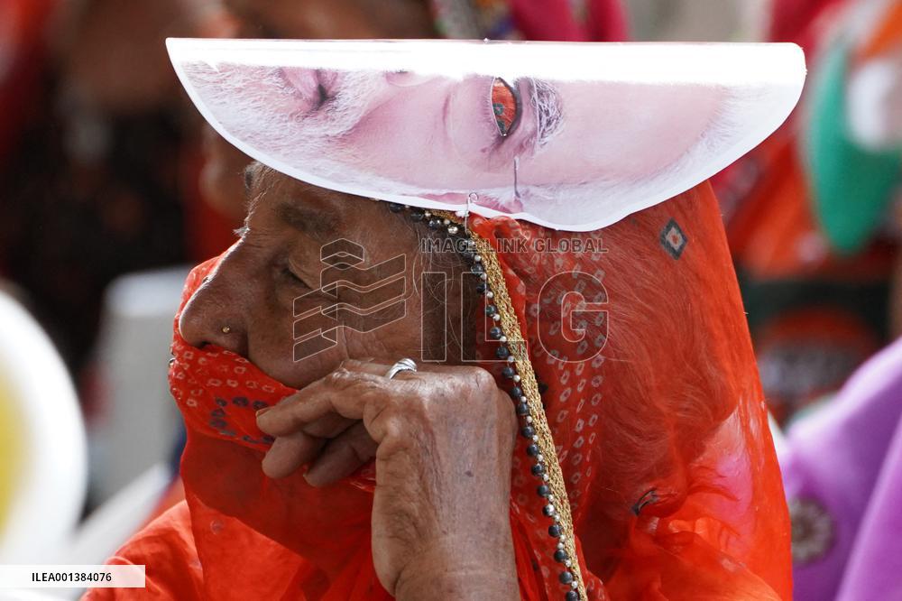 PM Modi Addresses Public Meeting In Ajmer - India