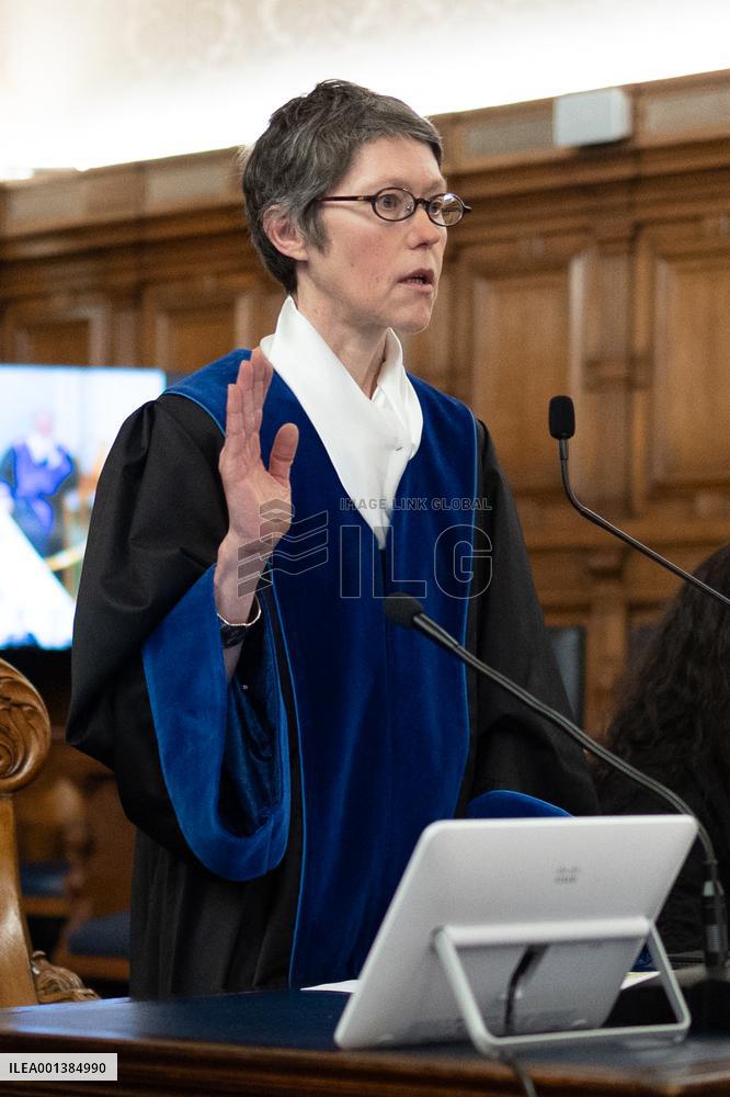 Swearing-in of the first judges of the Unified Patent Court - Paris