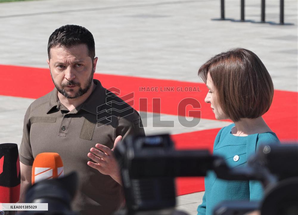 Zelenskyy at European leaders' summit