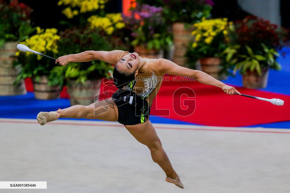 (SP)THE PHILLIPPINES-MANILA-RHYTHMIC GYMNASTICS-ASIAN CHAMPIONSHIPS
