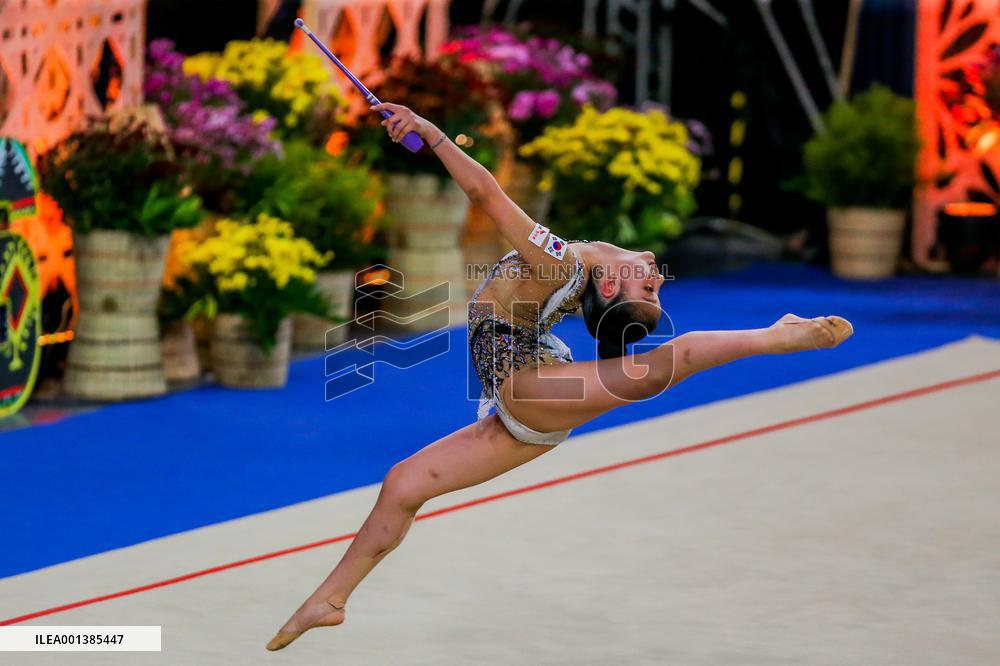 (SP)THE PHILLIPPINES-MANILA-RHYTHMIC GYMNASTICS-ASIAN CHAMPIONSHIPS