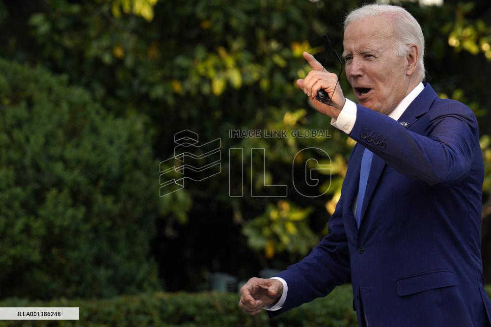 Joe Biden returns from Colorado - Washington
