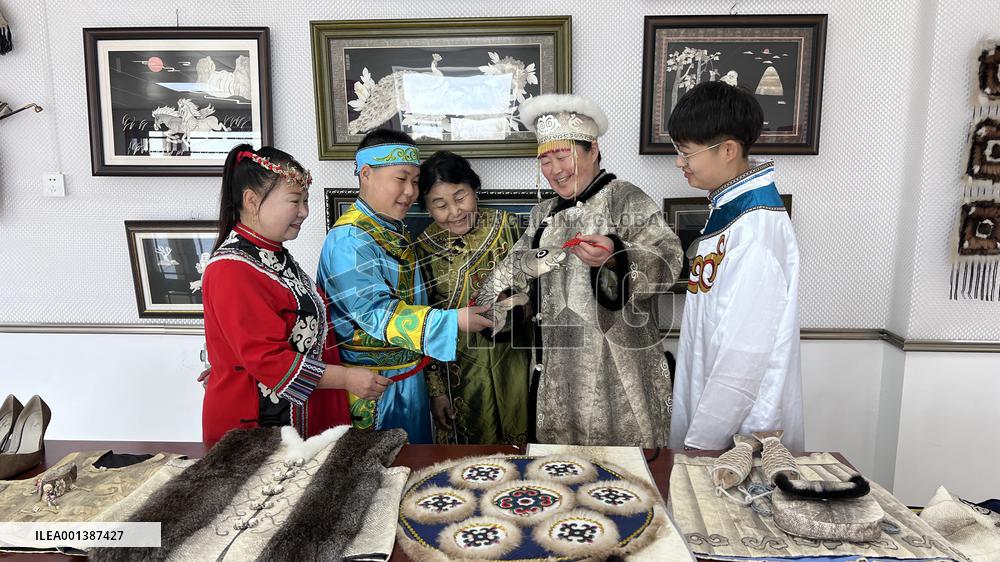 CHINA-HEILONGJIANG-TONGJIANG-HEZHE ETHNIC GROUP-FOLK CUSTOMS (CN)