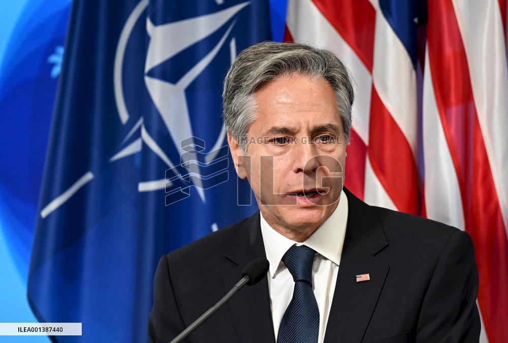 US Secretary of State Antony Blinken visiting Helsinki