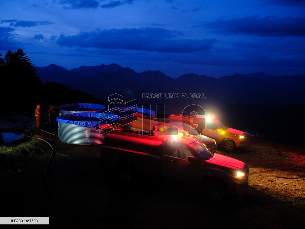 China Sichuan Muli Fire