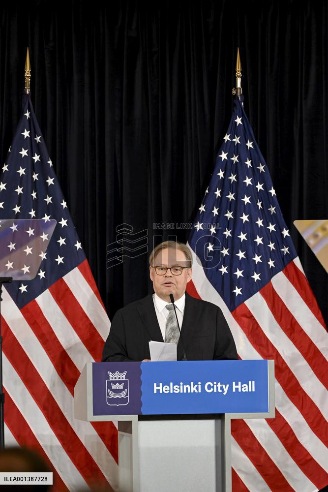U.S. Secretary of State Antony Blinken visiting Helsinki