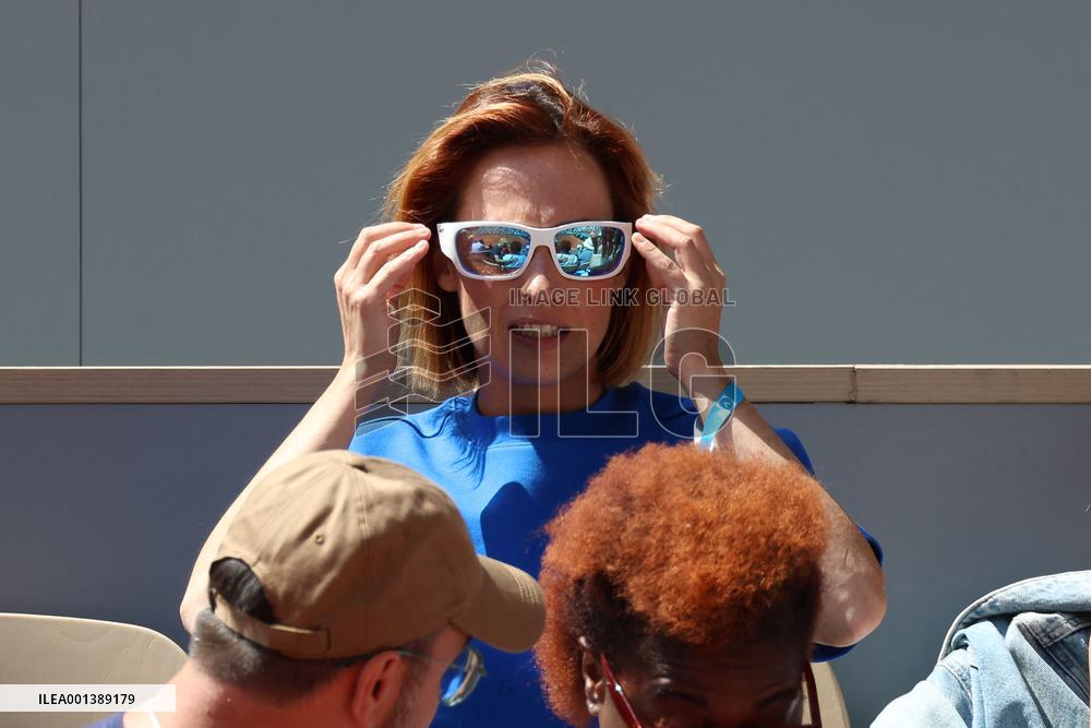 Roland Garros 2023 - Celebrities In The Stands - Day 6 NB