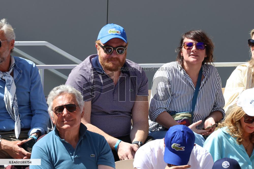 Roland Garros 2023 - Celebrities In The Stands - Day 6 NB