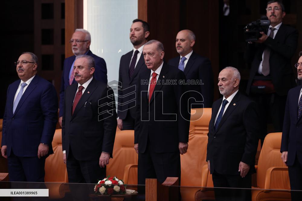 TÜRKIYE-ANKARA-LAWMAKERS-OATH-TAKING CEREMONY