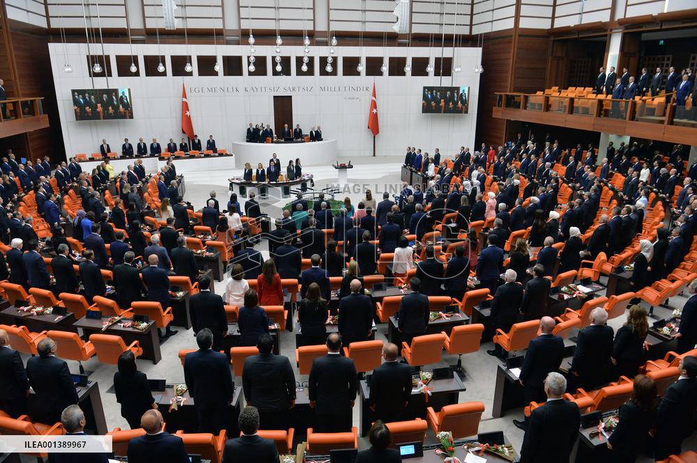 TÜRKIYE-ANKARA-LAWMAKERS-OATH-TAKING CEREMONY