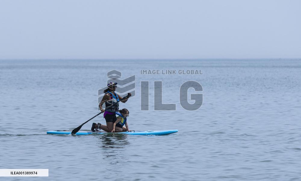 CANADA-TORONTO-HEAT WAVE