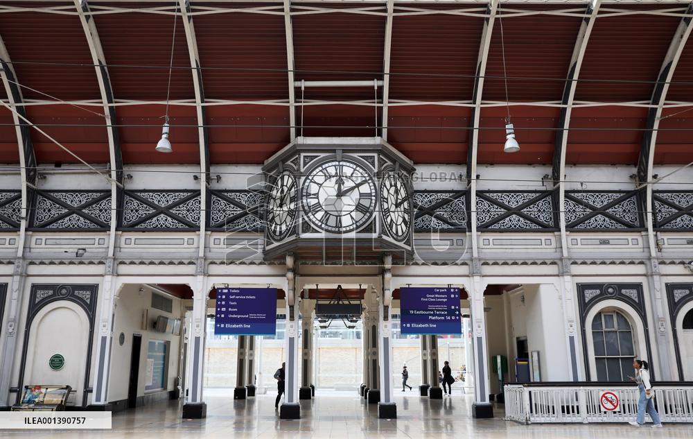 BRITAIN-LONDON-RAILWAY-STRIKE