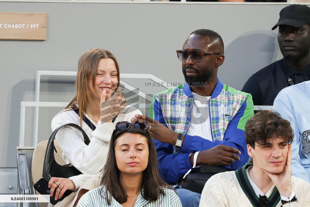 Roland Garros 2023 - Celebrities In The Stands - Day 6 NB