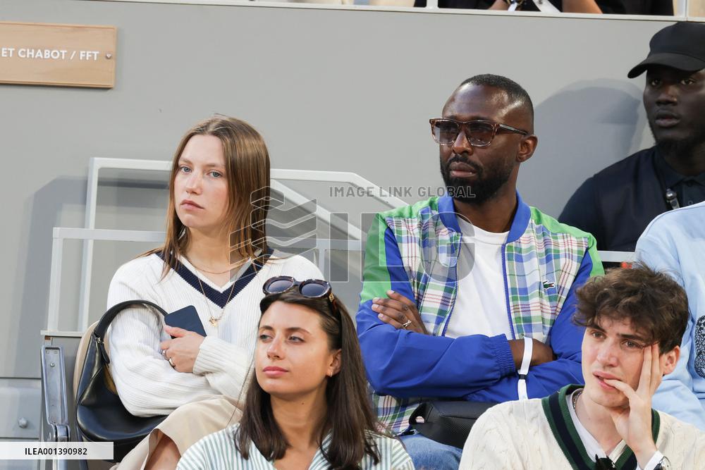 Roland Garros 2023 - Celebrities In The Stands - Day 6 NB