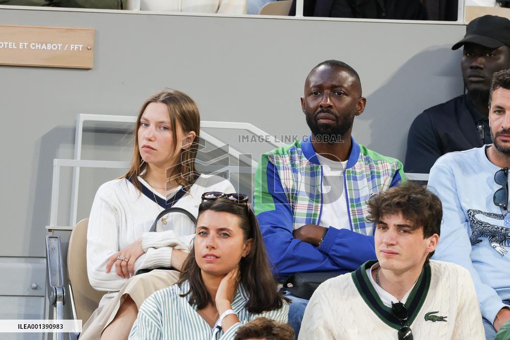 Roland Garros 2023 - Celebrities In The Stands - Day 6 NB