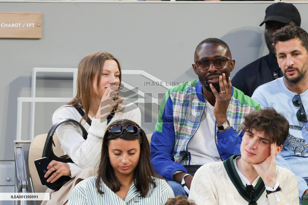 Roland Garros 2023 - Celebrities In The Stands - Day 6 NB