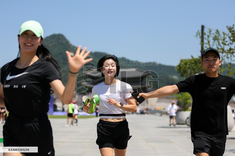 SOUTH KOREA-SEOUL-WORLD ENVIRONMENT DAY-RUNNING