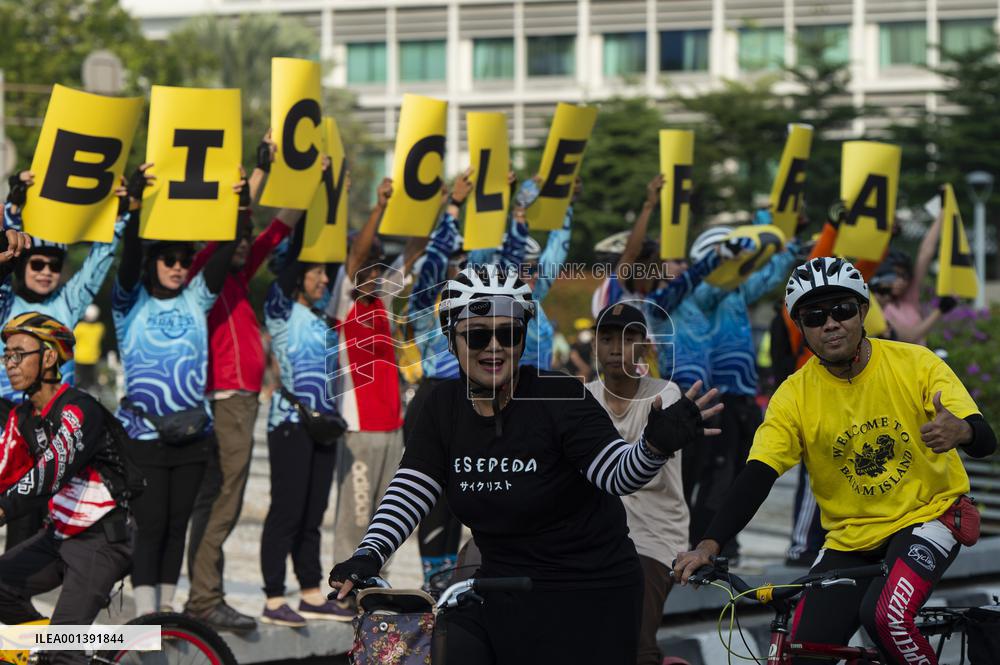 INDONESIA-JAKARTA-WORLD BICYCLE DAY