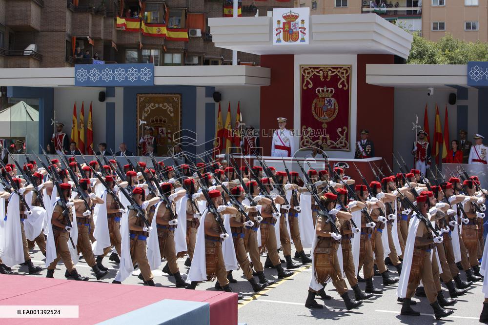 Royals Attend The National Armed Forces Day - Granada