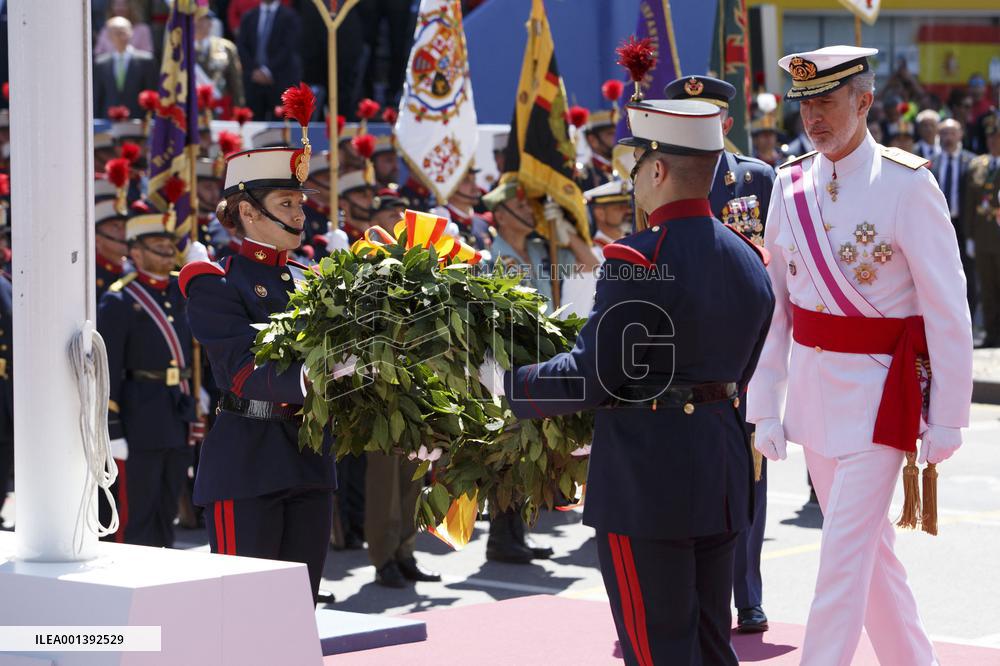 Royals Attend The National Armed Forces Day - Granada