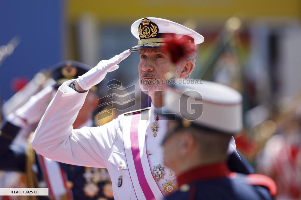 Royals Attend The National Armed Forces Day - Granada