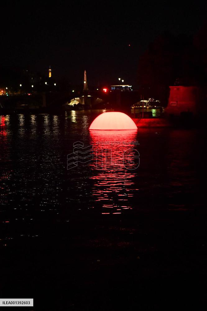 Press Visit Of The Nuit Blanche - Paris