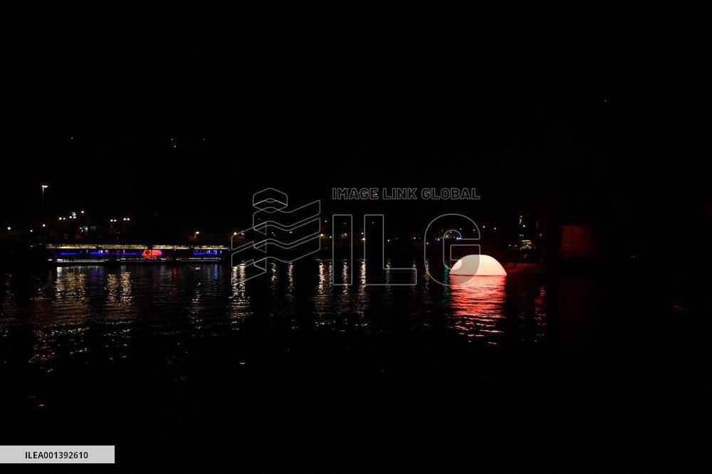 Press Visit Of The Nuit Blanche - Paris