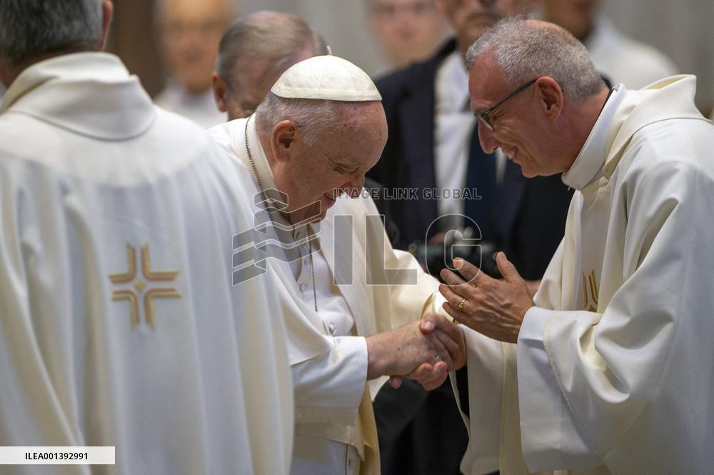 Pope Francis receives pilgrims from Concesio and Sotto il Monte in audience