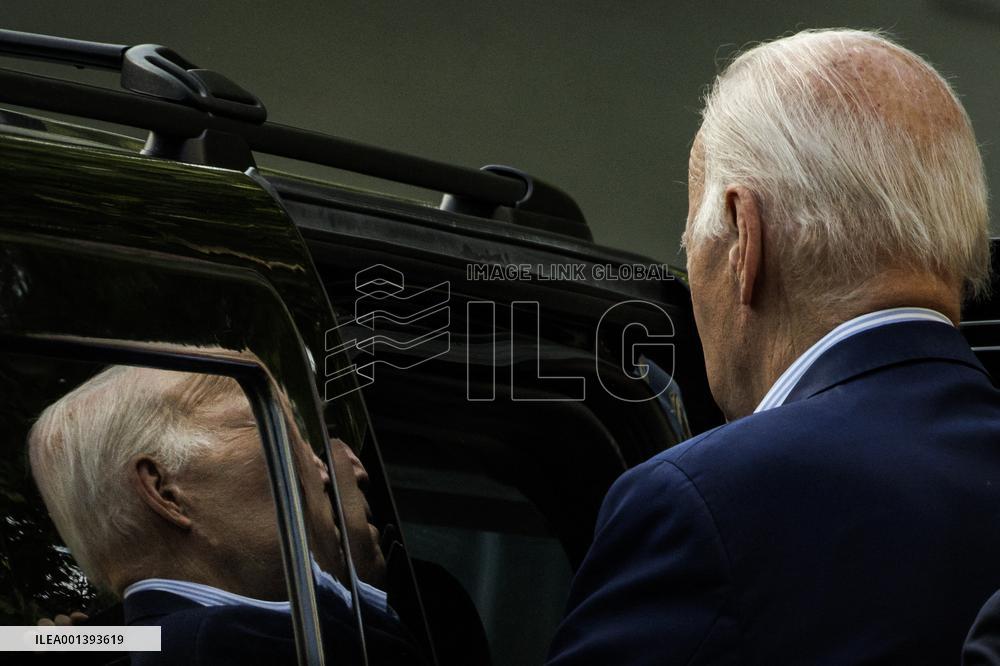 DC: President Biden Attends Mass in Georgetown