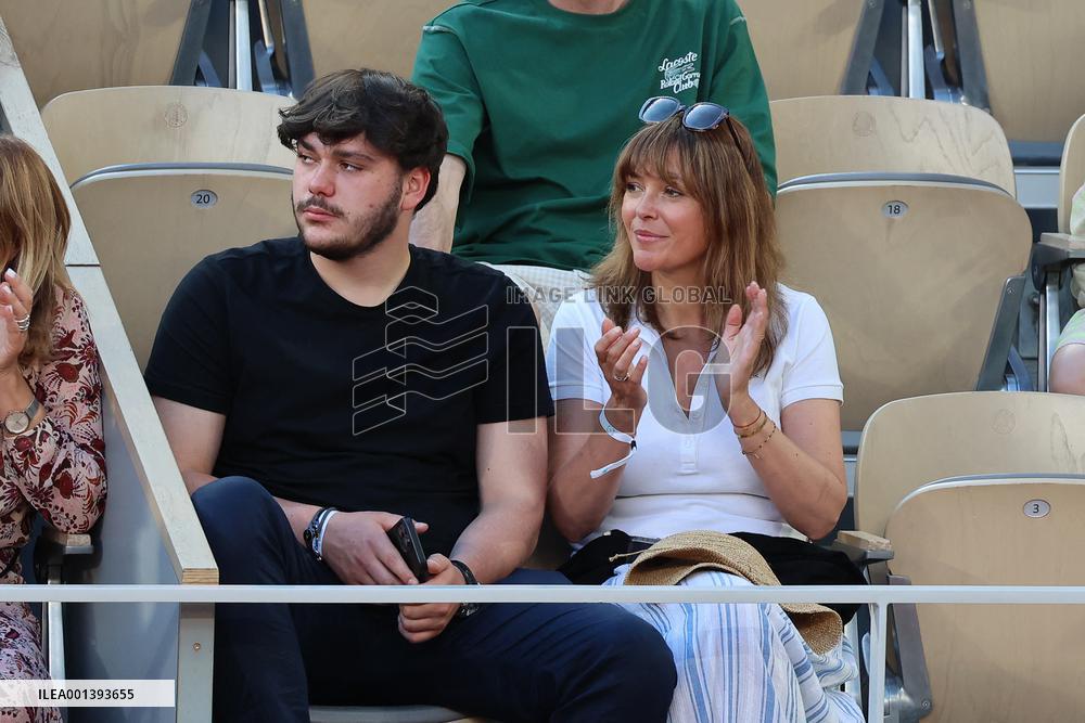 Roland Garros 2023 - Celebrities In The Stands - Day 7 NB