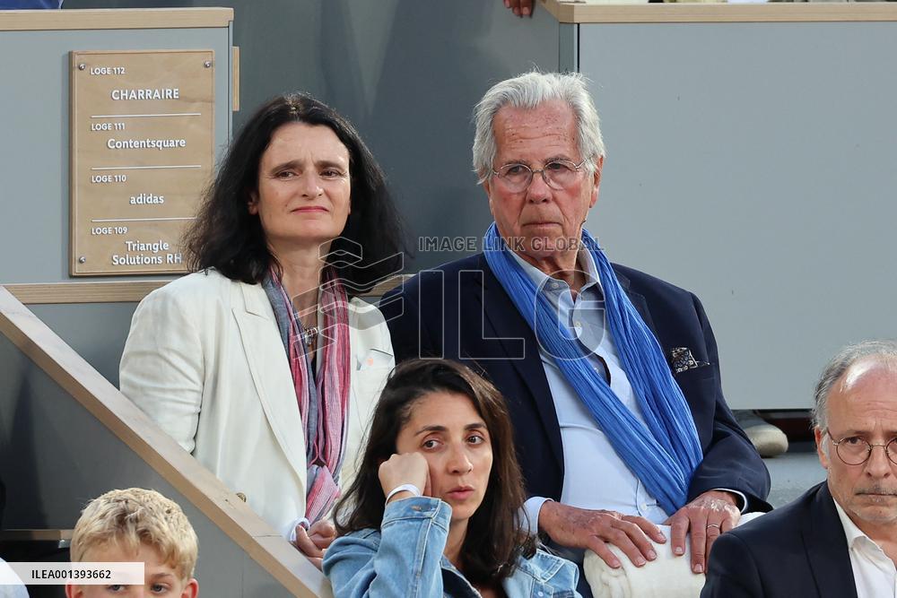 Roland Garros 2023 - Celebrities In The Stands - Day 7 NB