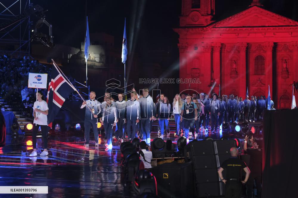(SP)MALTA-FLORIANA-GAMES OF THE SMALL STATES OF EUROPE-CLOSING
