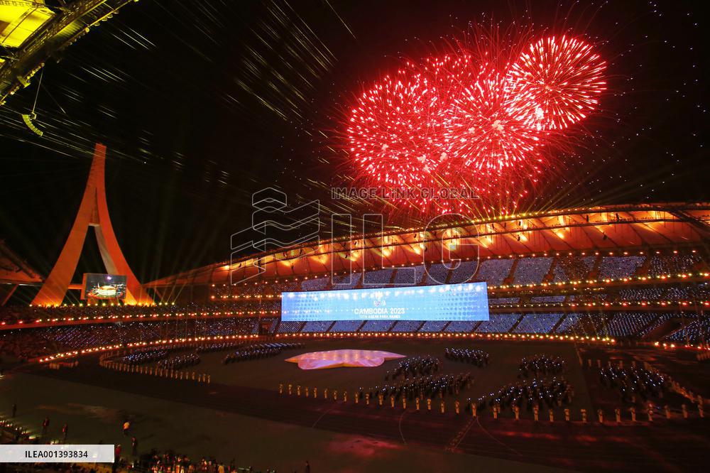 (SP)CAMBODIA-PHNOM PENH-12TH ASEAN PARA GAMES-OPENING CEREMONY