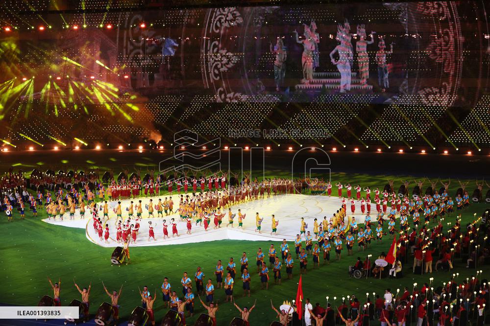 (SP)CAMBODIA-PHNOM PENH-12TH ASEAN PARA GAMES-OPENING CEREMONY