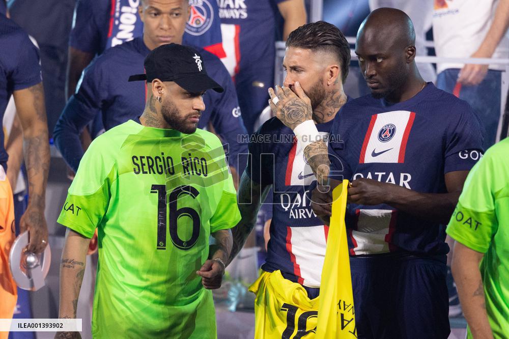 PSG celebration of the L1 championship - Paris