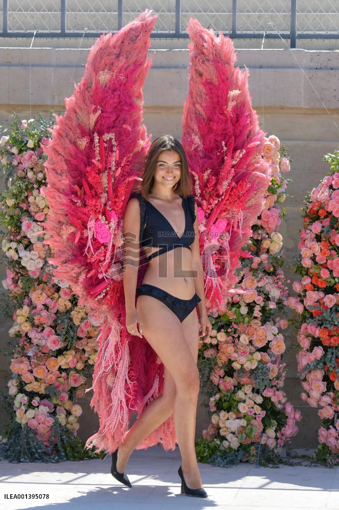 Floral Fashion Show At The Tuileries Garden - Paris